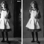 02 - Girl at left  - Before and After